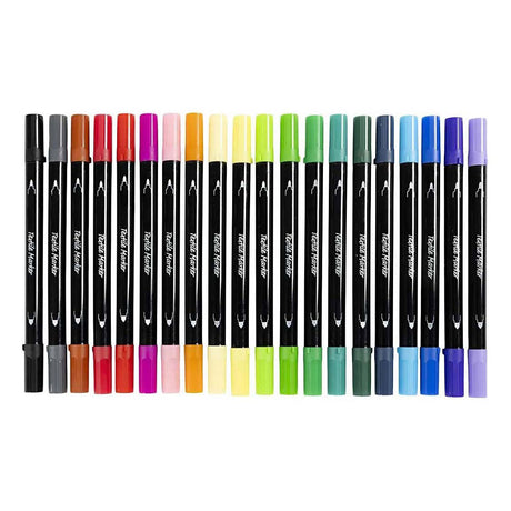 Kreativunternehmen https: www.cchobby.nl Textilmarker-Liniendicke-2-3-3-6-mm-Standardfarben-20-Stück-1-Box-334817