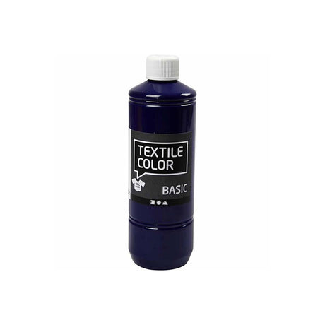 Creativ Company Stofffarbe – Brillantblau, 500 ml