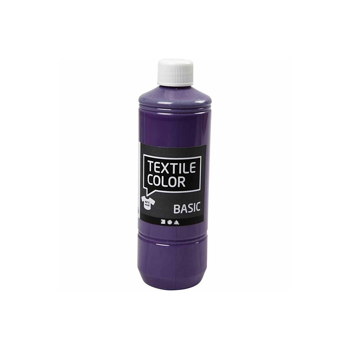 Peinture textile - lavande, 500 ml