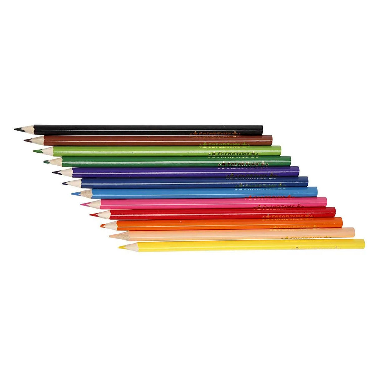 Crayons de couleur triangulaire - Couleurs de base, 288e.