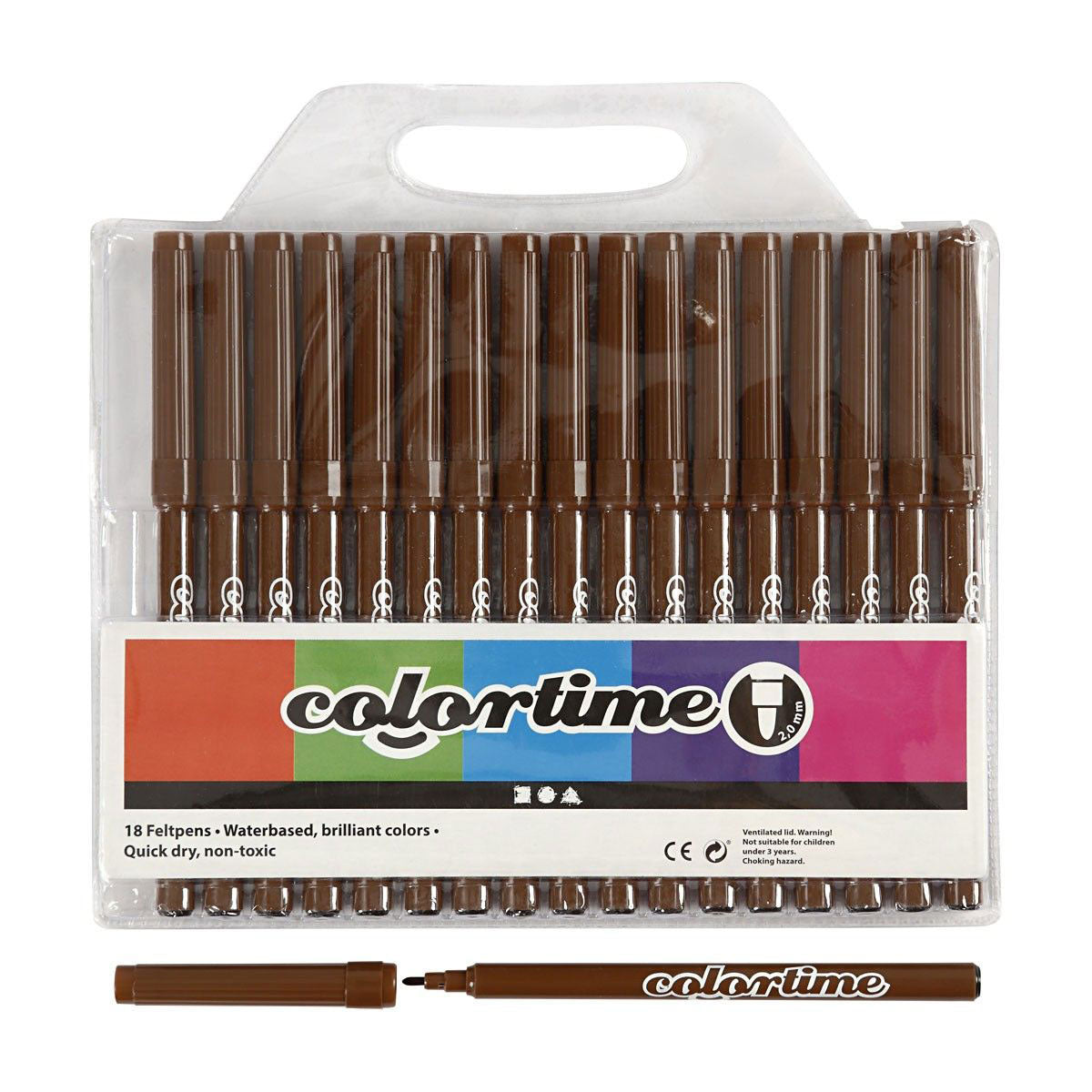 Brown Marker, 18.