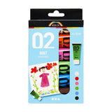 Creativ Company Acrylfarbe verschiedene Farben, 02 – matt, 6x20ml
