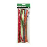 Chenille - Multi Colours, 30st.