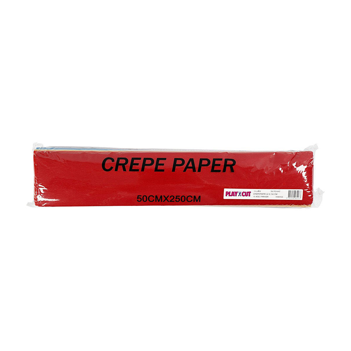 Creativ Company Crepe Papier - Grundfarben, 15st.