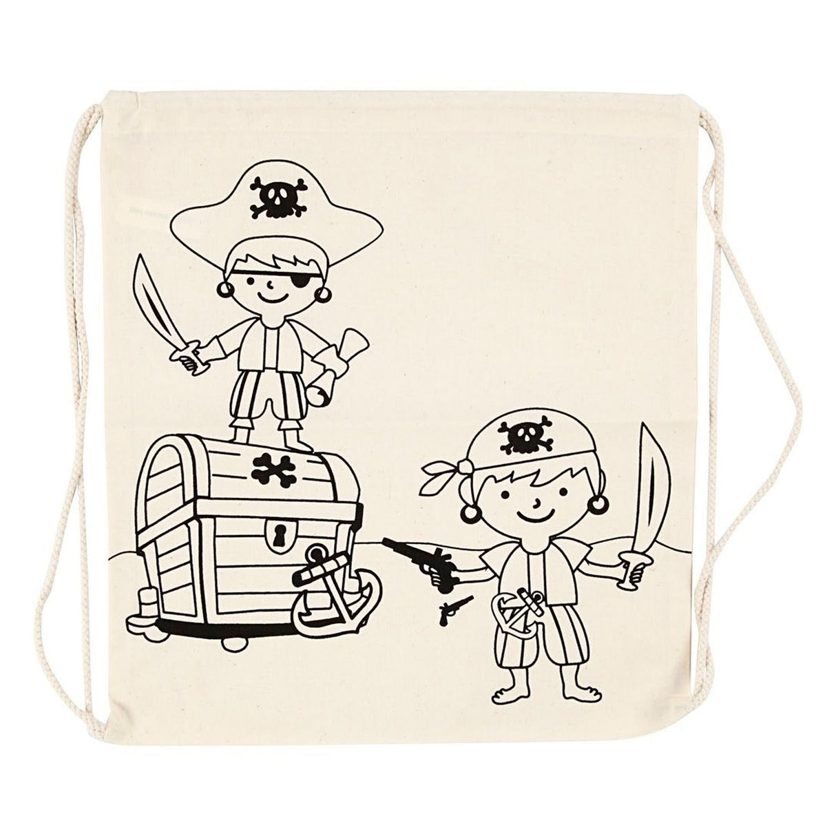 Creative Company - Creative Company - Gym Bag Pirates 37x40 cm