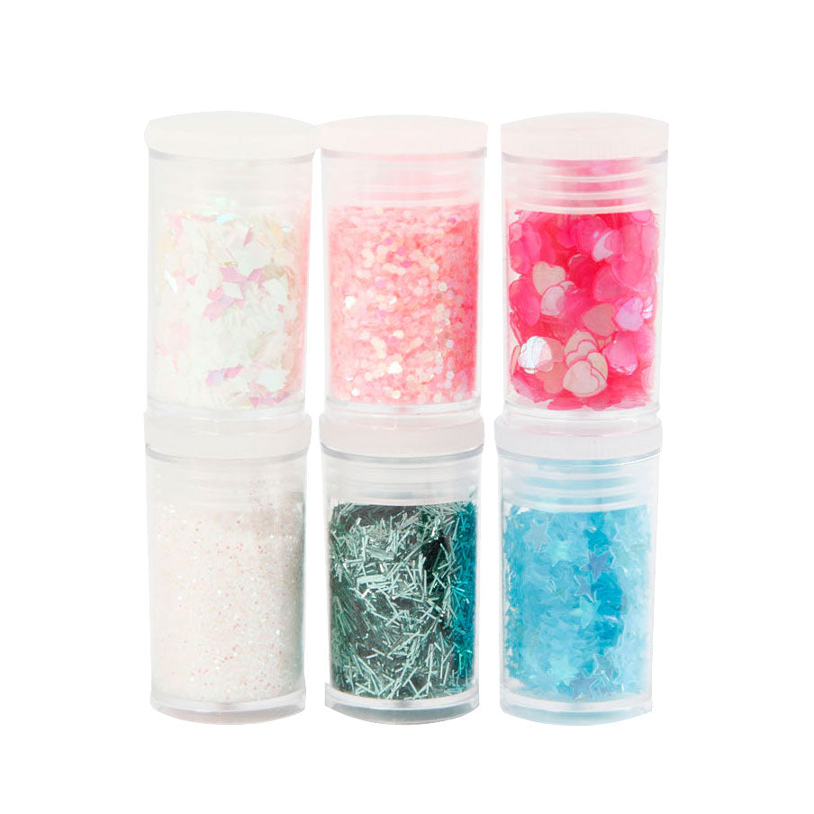 Creative Company Glitter e paillettes, 6x5 grammi