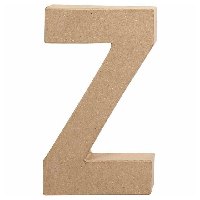 Creativ Firmenbuchstabe Pappmaché - z, 20,5cm