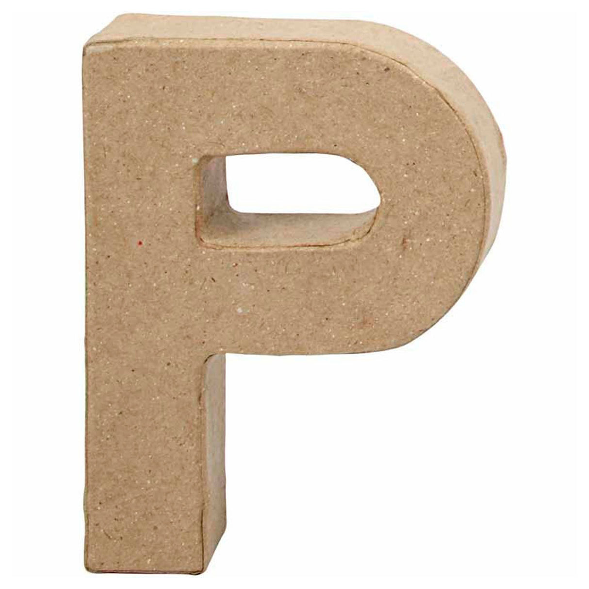 Letter Papier -Maché - P, 10cm