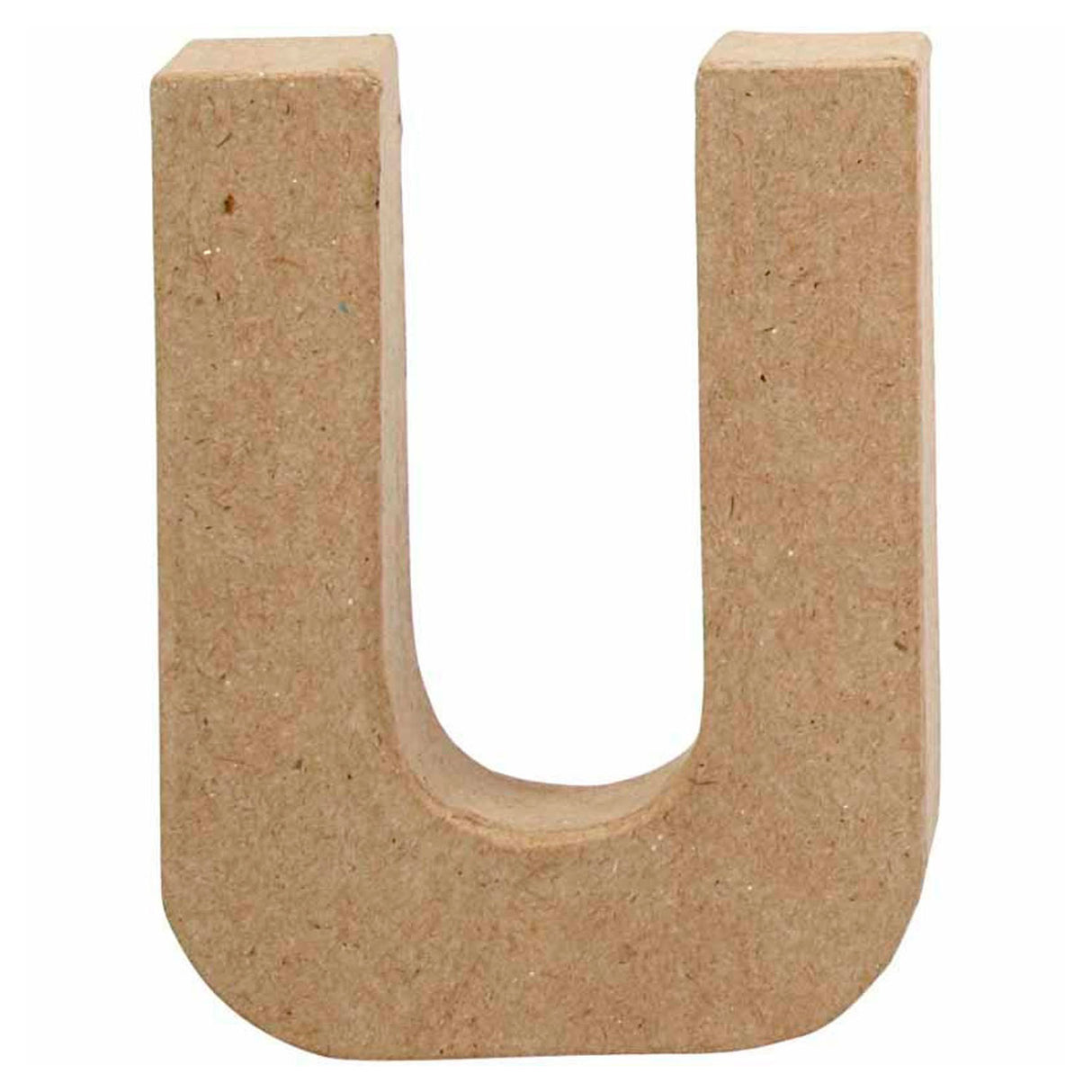 Creativ Firmenbuchstabe Pappmaché - u, 10cm
