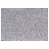 Creativ Company Bügelfolie Glitzer Silber, A5