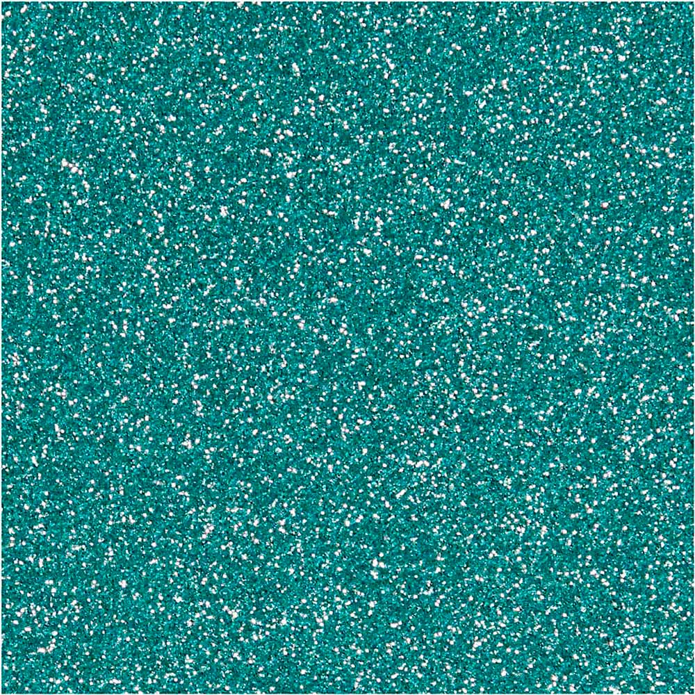 Creativ Company Bügelfolie Glitzer Hellblau, A5