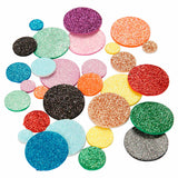 Creativ Company Schaumstoffformen Glitzerkreise, 150 Stk.