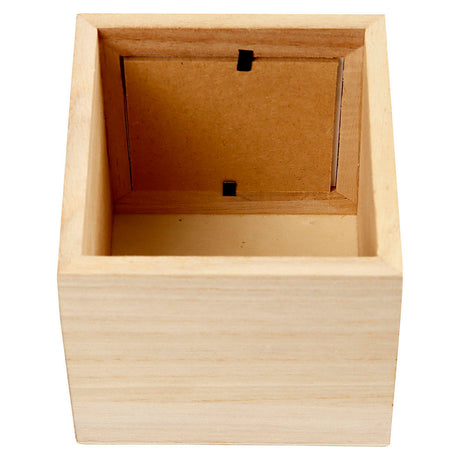 Kreativunternehmen https: www.cchobby.nl Stiftablage-Größe-10x10x10-cm-Lochgröße-6-2x6-2-cm-1-Stück