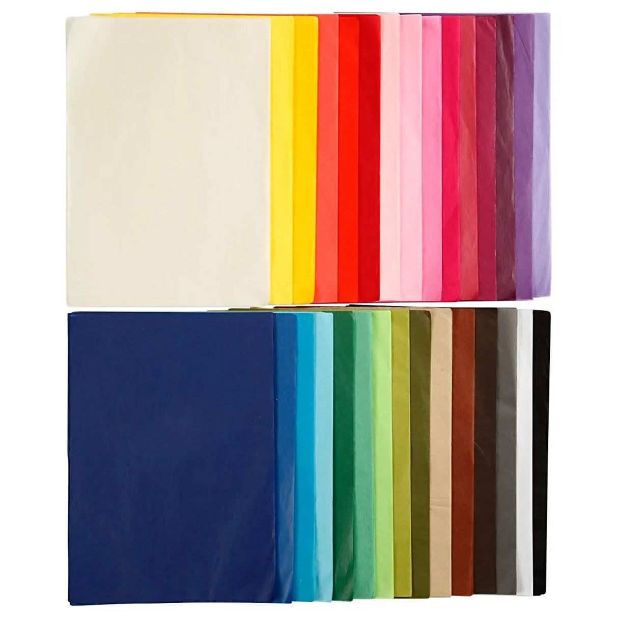 Creativ Company Seidenpapier, A4, Blatt 210 x 297 mm, 17 g, 30 x 10 Blatt, 1 Karton