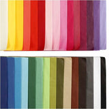 Creativ Company Seidenpapier, A4, Blatt 210 x 297 mm, 17 g, 30 x 10 Blatt, 1 Karton