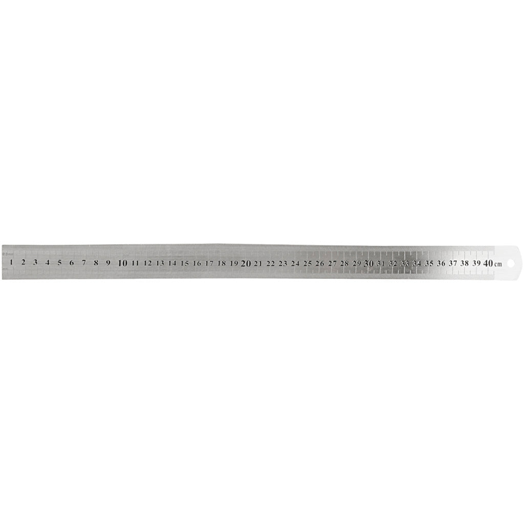 Creativ Company Ruler Metal, 40 cm