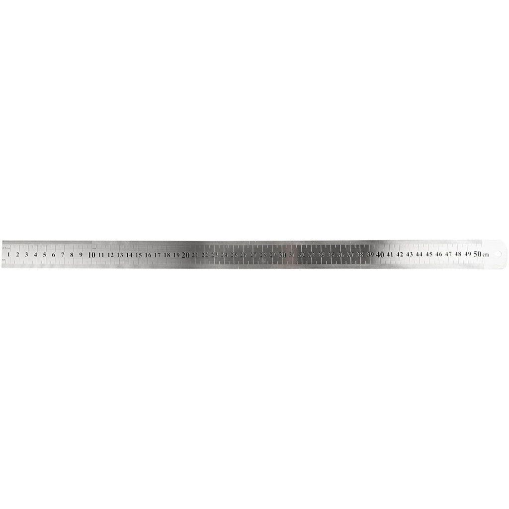 Creativ Company Ruler Metal, 50 cm