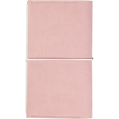 Kreativunternehmen https: www.cchobby.nl Planner-bulletjournal-size-10x18x1-5-cm-elastischer Verschluss-pink-1-teilig