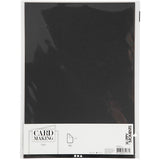 Creativ Firmenpapier, A4, Blatt 210x297 mm, 80 gr, schwarz, 20 Stück 1 Karton