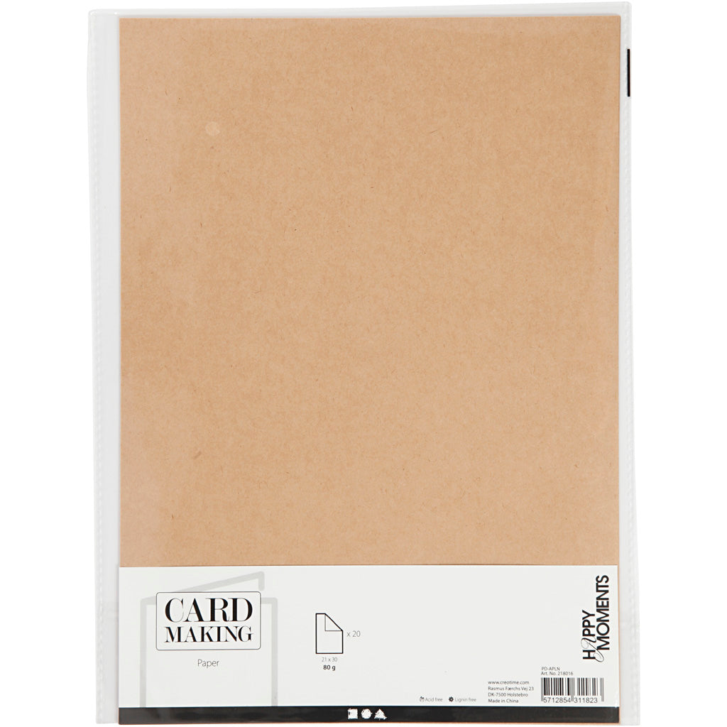 Kreativunternehmen https: www.cchobby.nl paper-a4-sheet-210x297-mm-120-gr-natural-20-piece-1-box