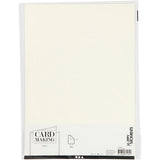 Creotime Papier gebrochenes Weiß A4 80gr, 20 Stk.