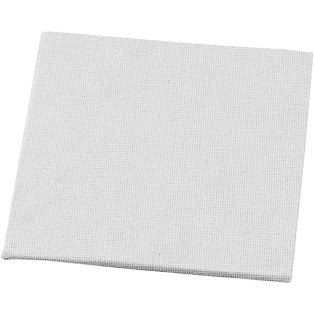 Pannello di tela Creative Company White 280GR, 10x10cm