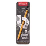 Bruynzeel Teens Burotek Dose mit 6 Graphitstiften
