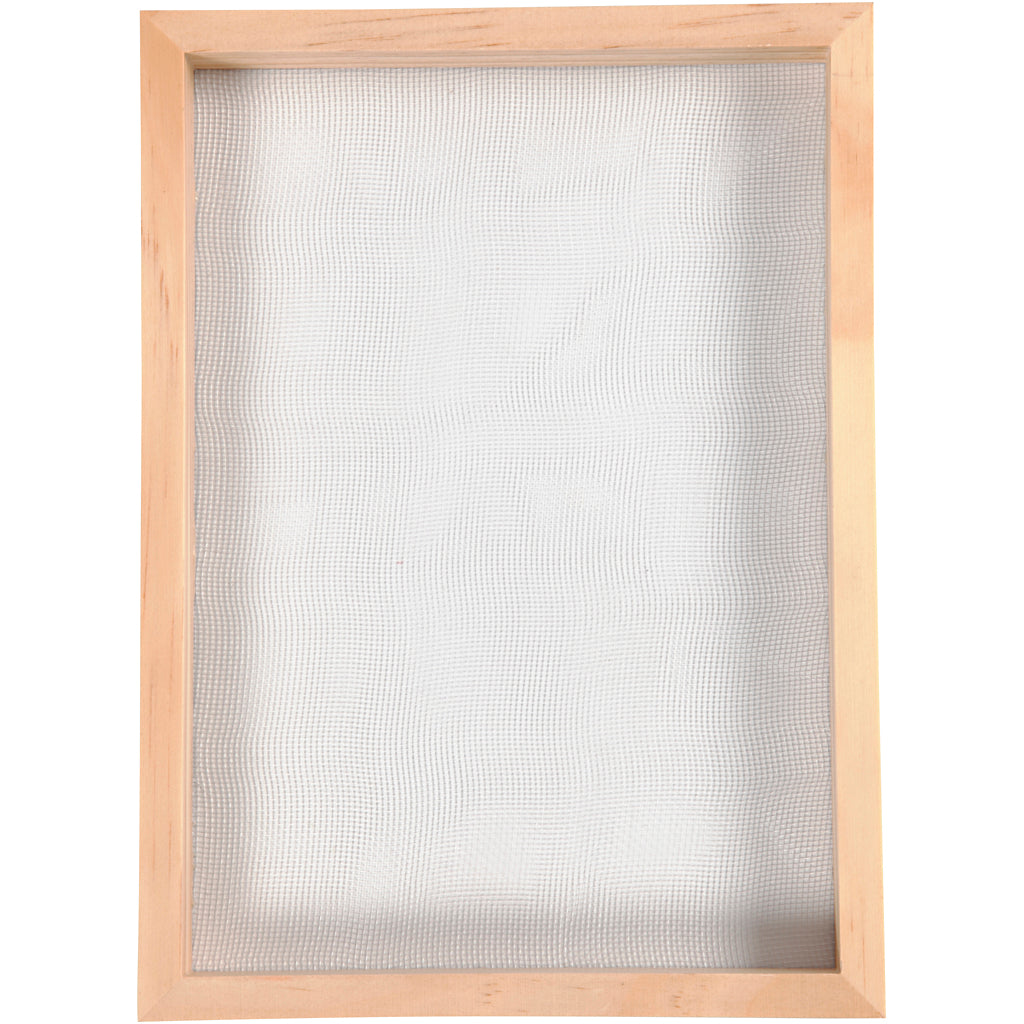 Creativ Company Papierform mit Einzelrahmen, A5, Größe 23x17x2cm cm, 20 Maschen, 1 Stück