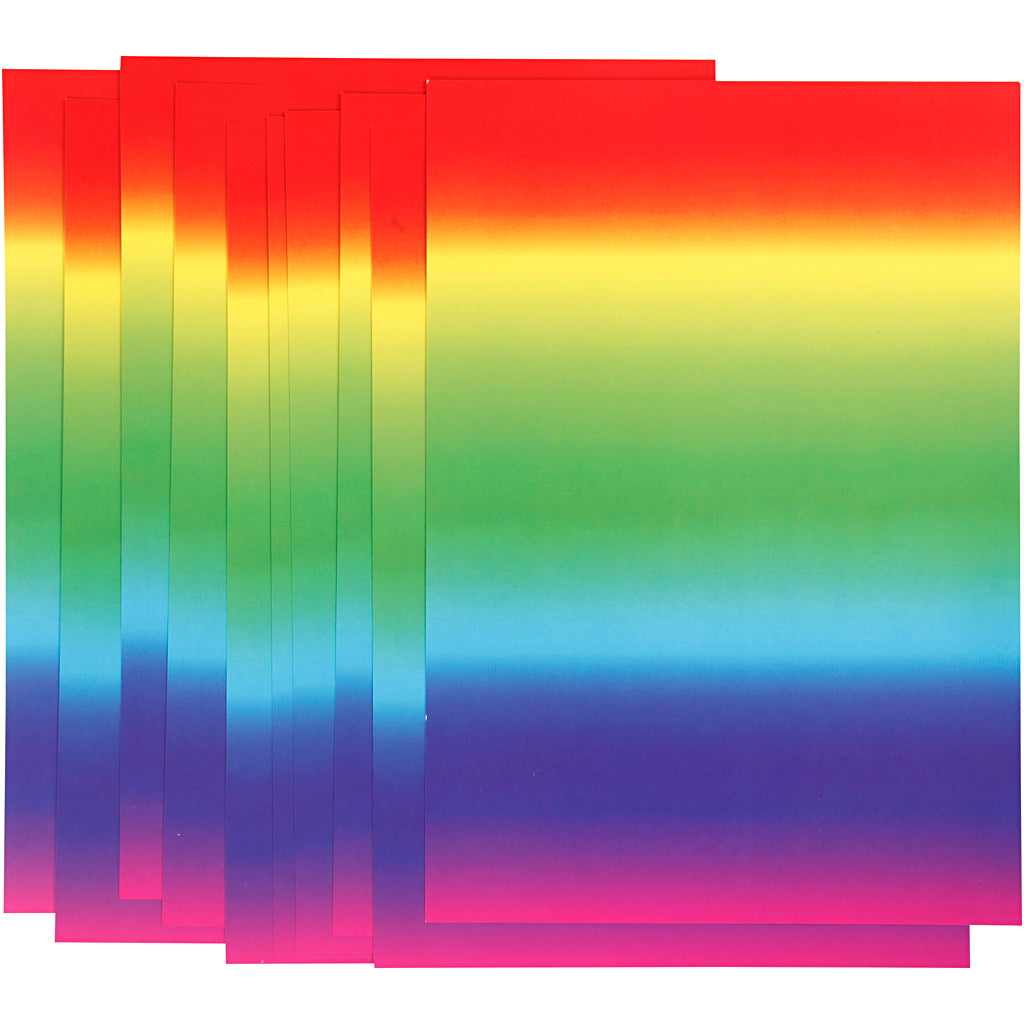Kreativunternehmen https: www.cchobby.nl rainbow-paper-a4-sheet-210x297-mm-180-gr-10-sheet-1-box