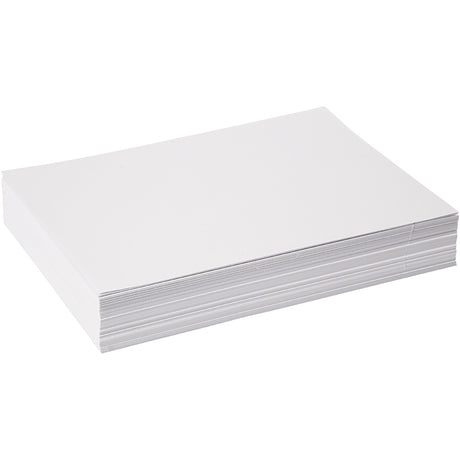 Creativ Company Zeichenpapier weiß A4 190gr 250 Blatt – Hobbypapier.