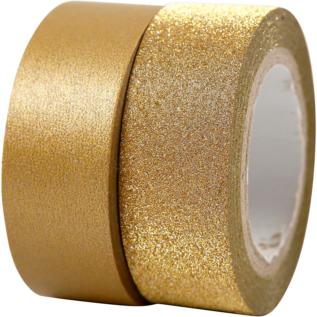 Creativ Company Abdeckband Gold 2m, 2St.