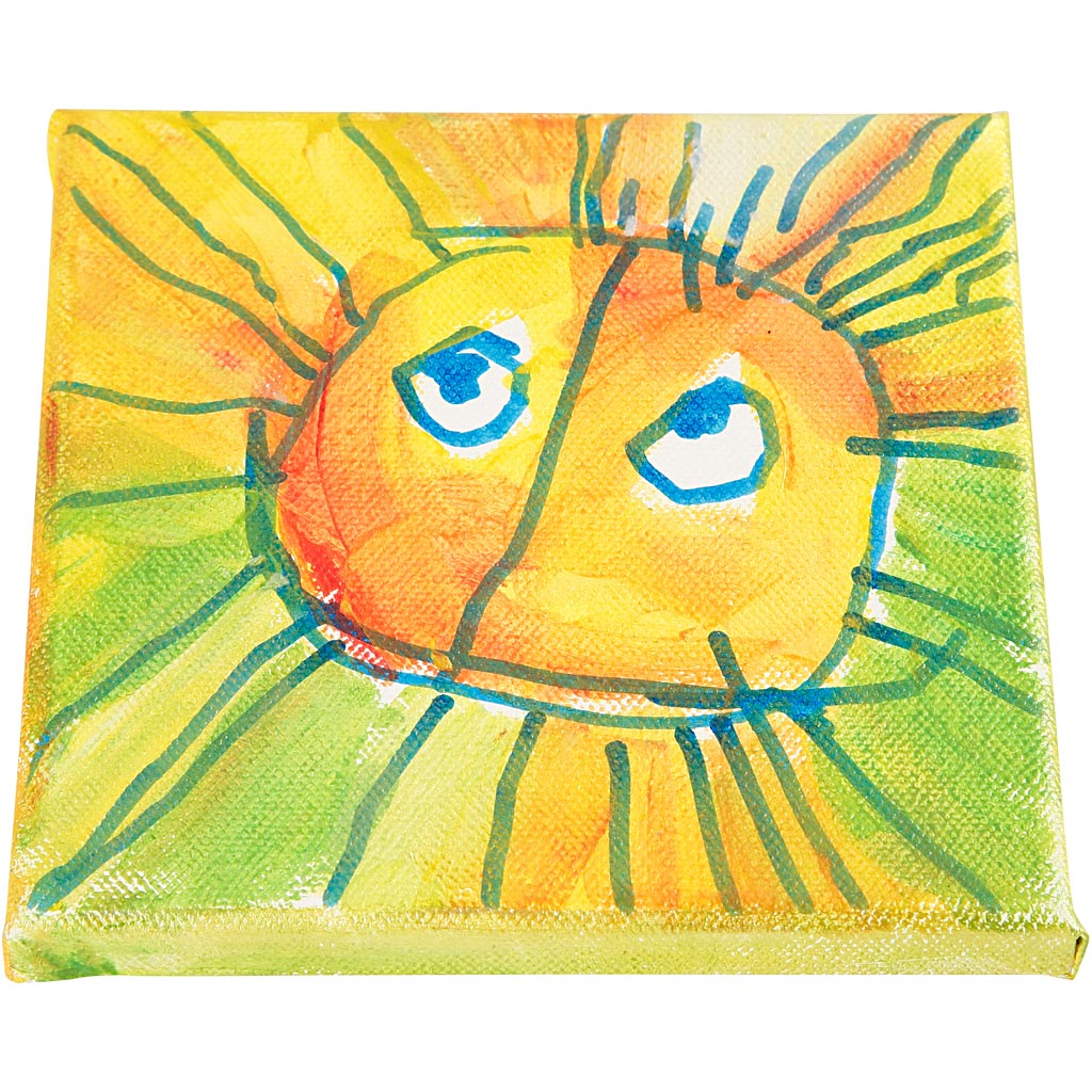 Creativ Company artistline Leinwand, 15x15 cm
