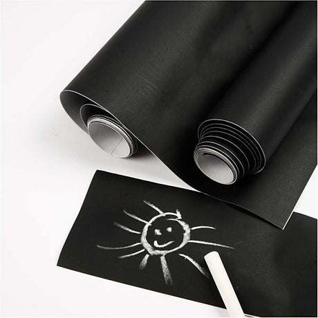 Kreativunternehmen https: www.cchobby.nl Tafelfolie-w-45-cm-schwarz-2-m-1-Rolle