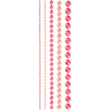 Creativ Company Halbstabperlen rosa 2-8mm, 140Stk.