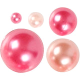 Half pasta Pearls Pink 2-8mm, 140st.