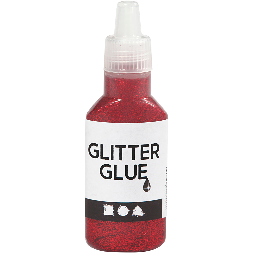 Creativ Company Glitter Glue Rout, 25 ml