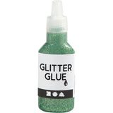 Creativ company glitterlijm groen, 25ml