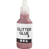 Kreativfirma Glitter Kleber Pink, 25ml