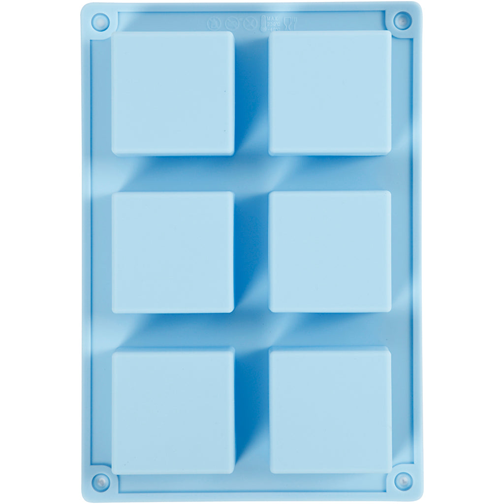 Creativ Company Silikonformen Hellblau, 60ml