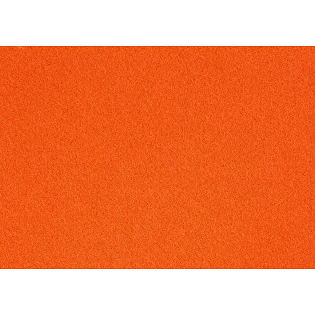 Creativ Company Hobby Filz Orange A4, 10 Blatt