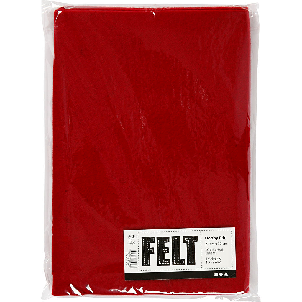 Creativ Company Hobbyfilz, Antikrot, A4, 10 Blatt