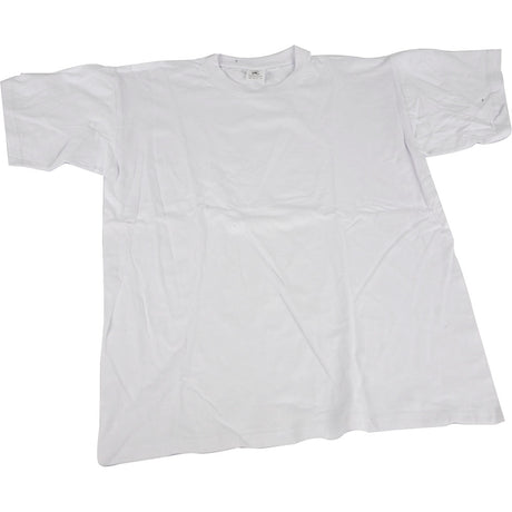 Creativ Company T-Shirt weiß mit Rundhalsausschnitt aus Baumwolle, 7-8 Jahre