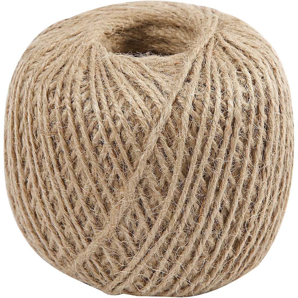 Creative Company Natural Hemp Rouw 2mm, 190m