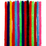 Creativ Company Chenillegarn Farbe 30cm, 15 Stk.