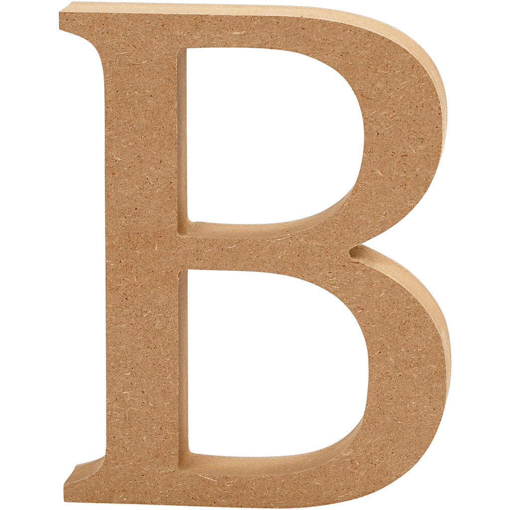 Creativ company letter b mdf 8cm, 1st.