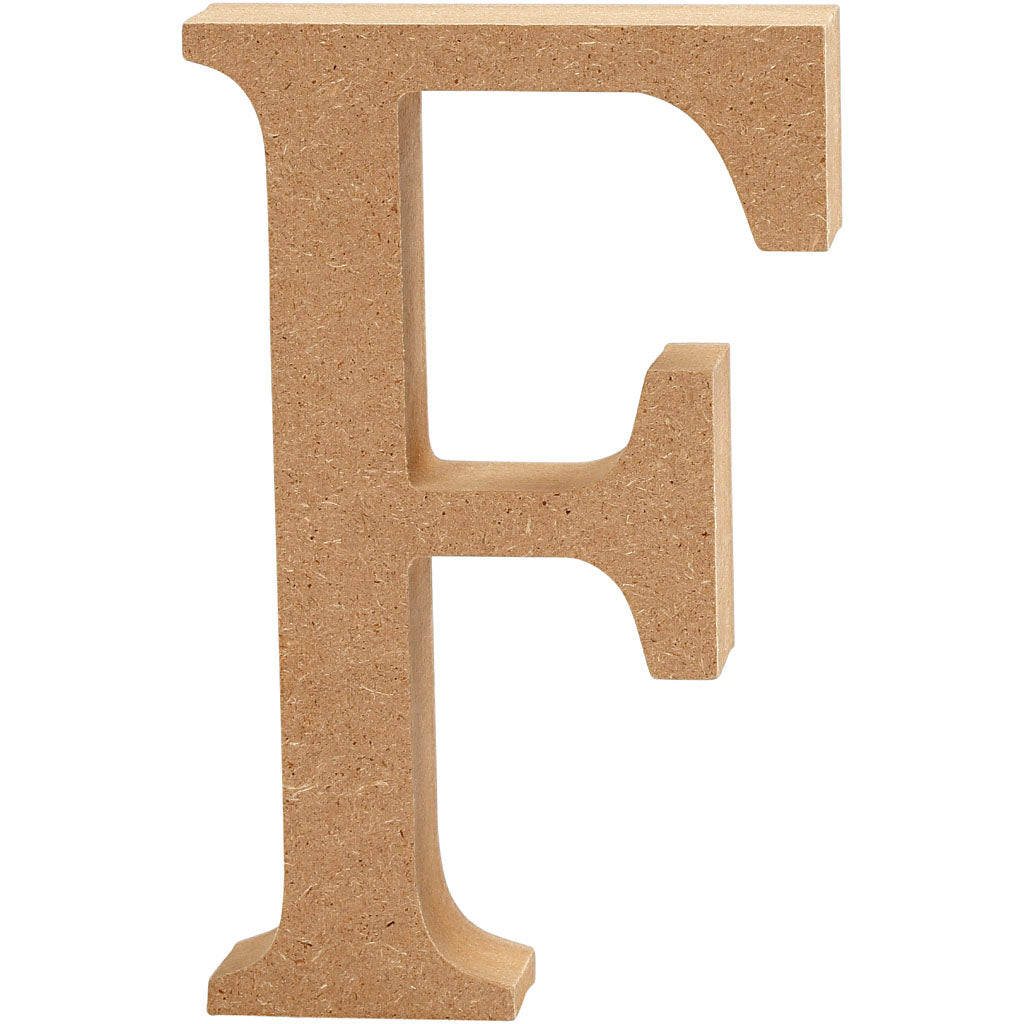 Creativ Company Letter F MDF 8CM, 1 ..