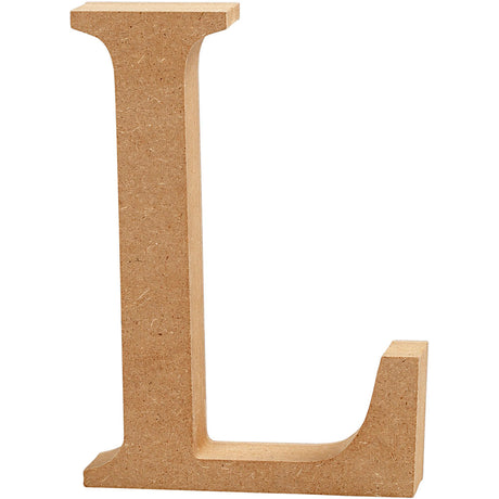 Creativ Company Letter L MDF 8cm, 1.