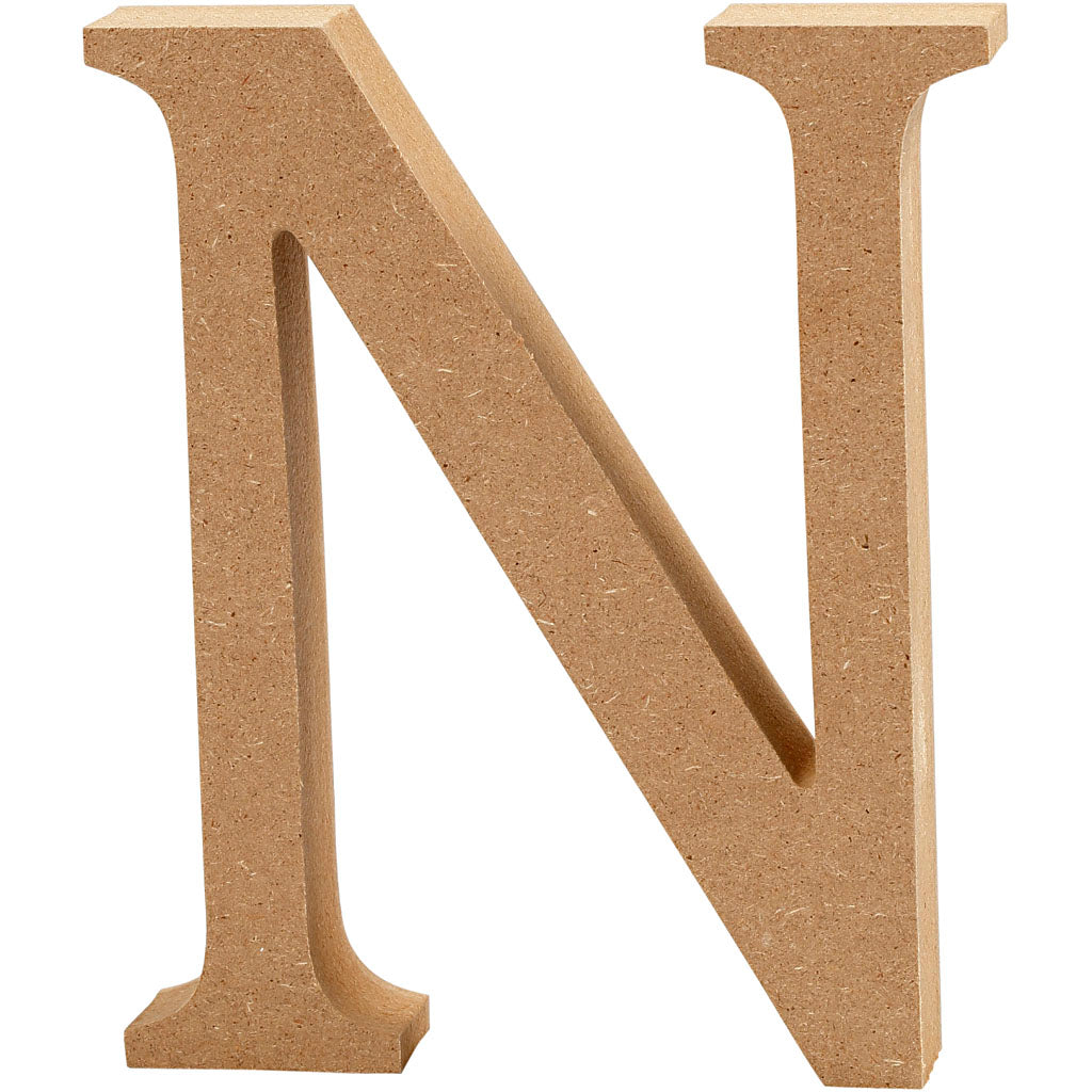 Creativ Company Letter N MDF 8cm, 1 ..