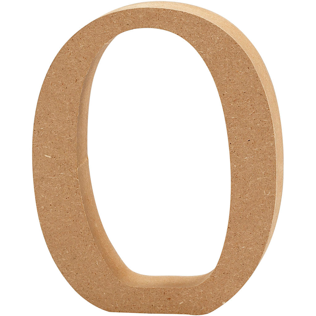 Creativ Company Letter O MDF 8cm, 1.
