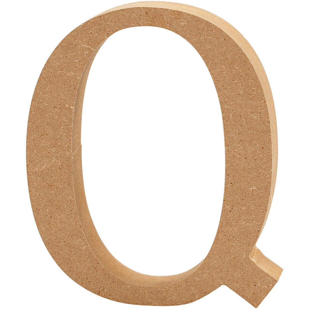Creativ Company Letter Q MDF 8cm, 1.